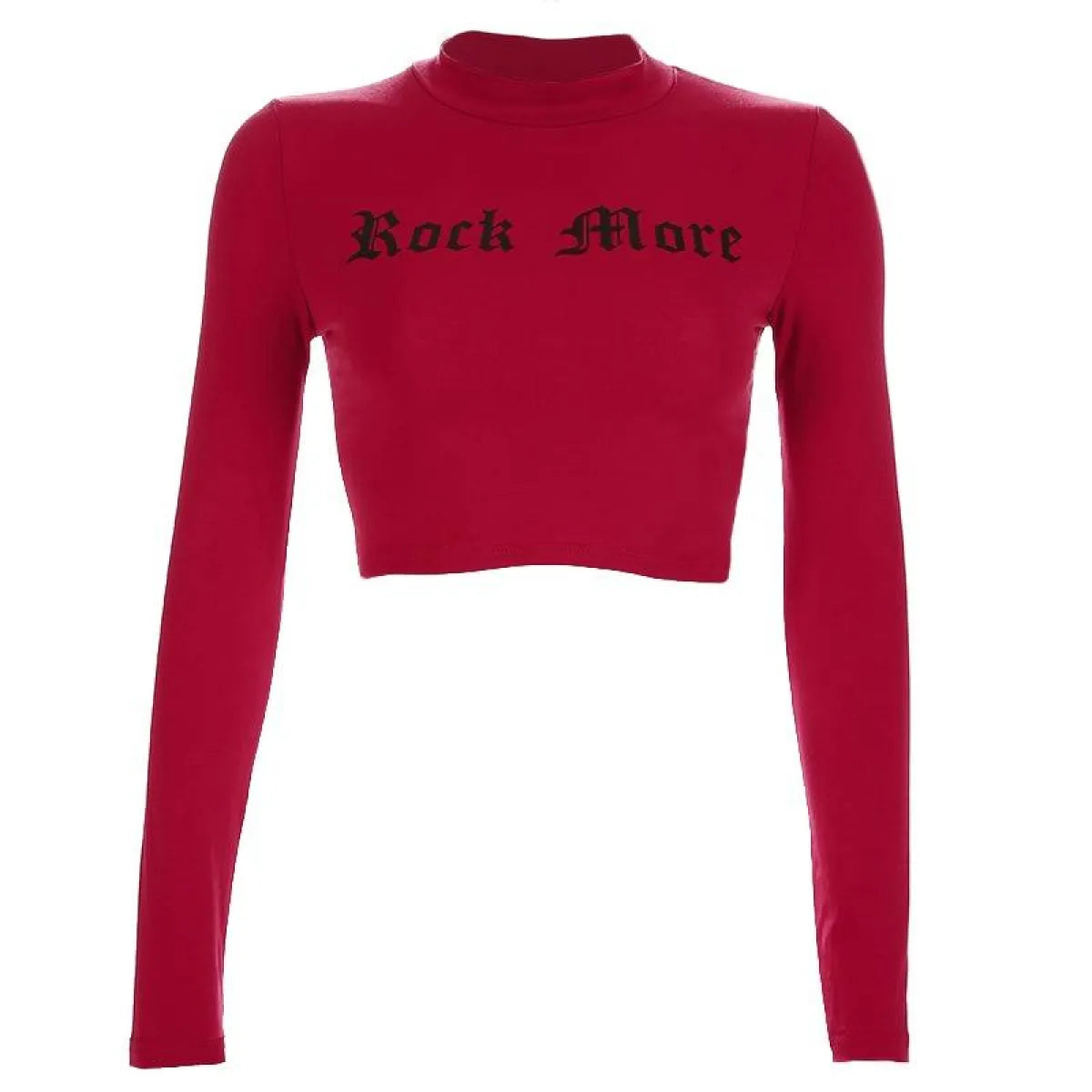 Rock More Crop Top - -