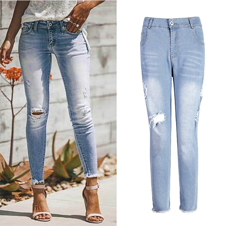 Chic Curvy Jeans - - Women's Fashion - Women's Clothing - Bottoms - Jeans