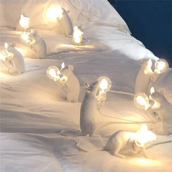 Chic Nordic Mouse Table Lamp - - table light