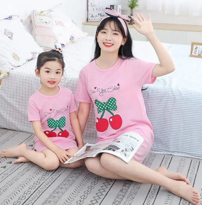 Summer Girls Nightgown Pajamas - Kia Day Design