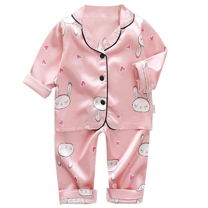 Childrens Pajamas Set Baby Suit Multicolored Small 12M 25