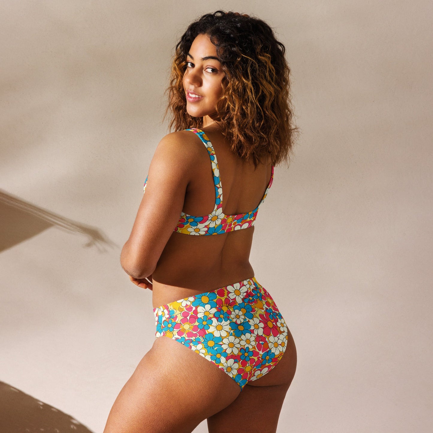 Baha Ranch Yeehaw Flower Child Retro Bikini - - Bikini