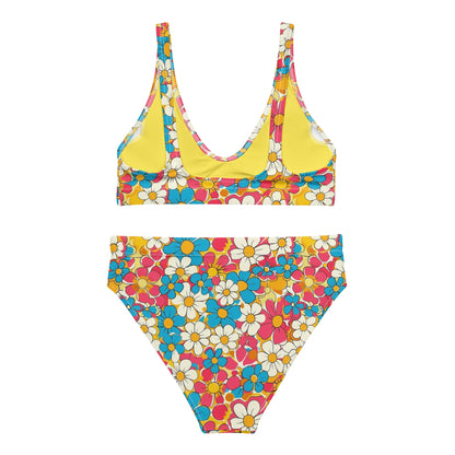 Baha Ranch Yeehaw Flower Child Retro Bikini - - Bikini