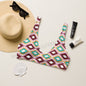 Baha Ranch Yeehaw Aztec Print Bikini Top - -
