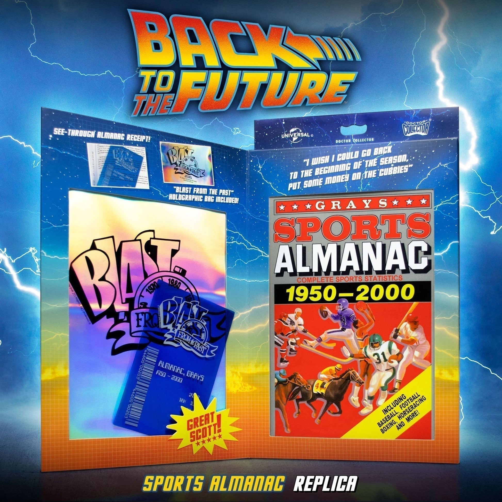 Back to the Future Part II "Grays Sports Almanac" prop replica- Back to the Future™- {{Product type}}