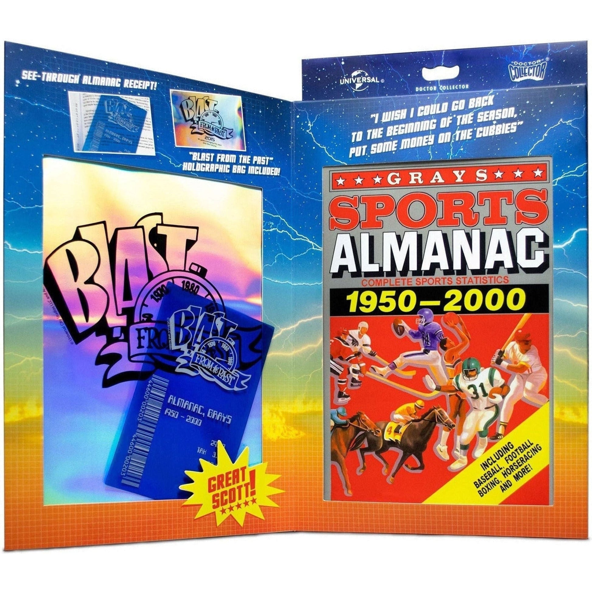 Back to the Future Part II "Grays Sports Almanac" prop replica- Back to the Future™- {{Product type}}