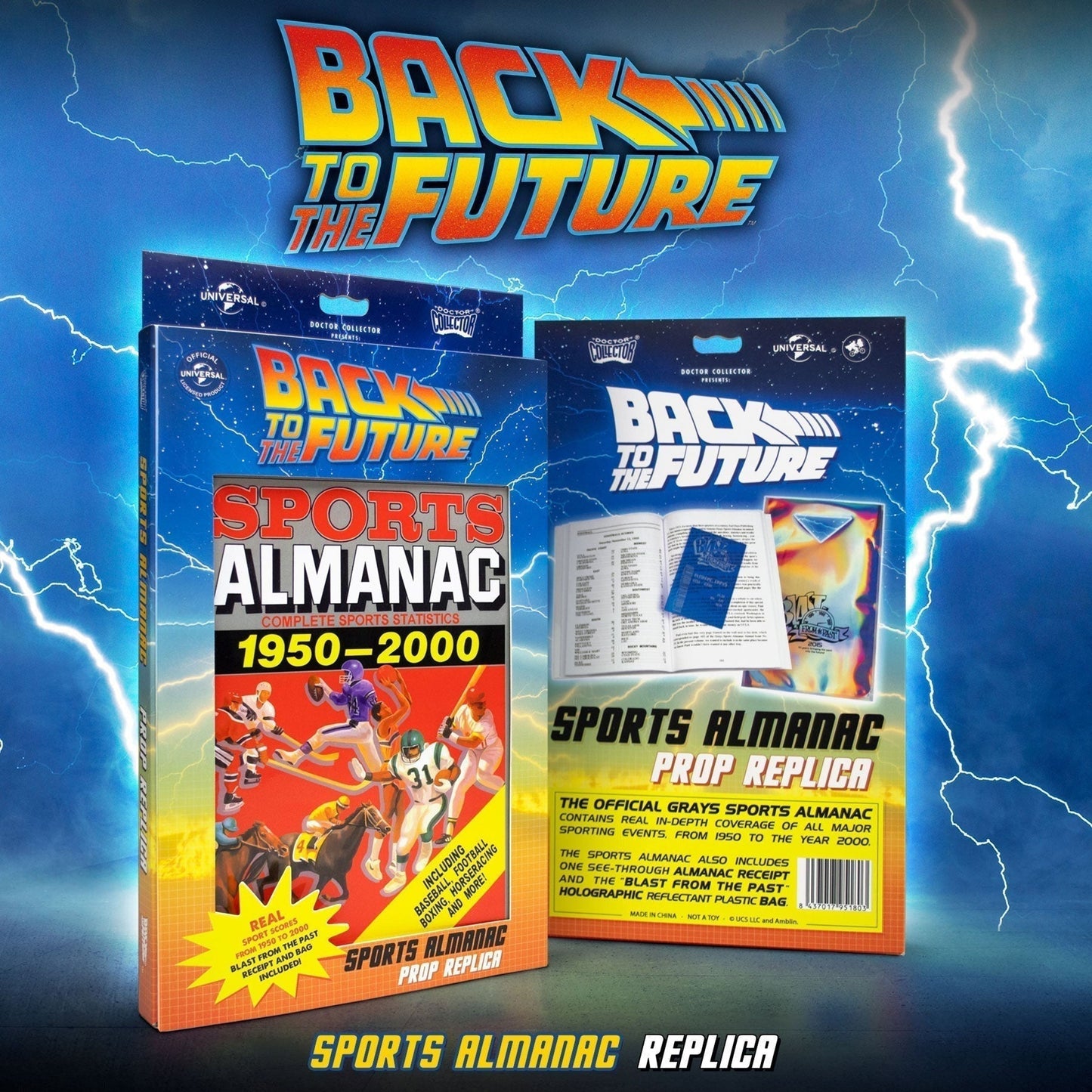 Back to the Future Part II "Grays Sports Almanac" prop replica- Back to the Future™- {{Product type}}