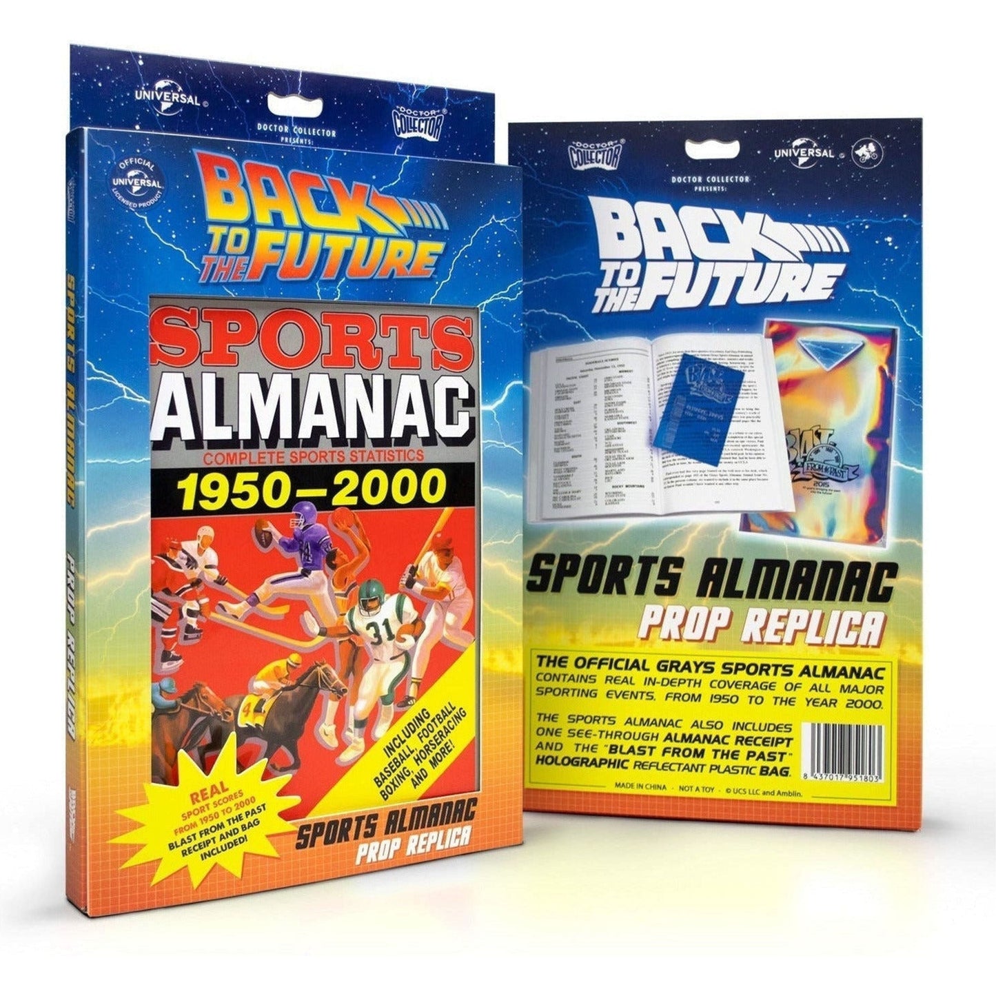 Back to the Future Part II "Grays Sports Almanac" prop replica- Back to the Future™- {{Product type}}