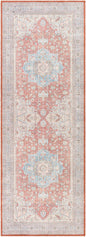 Brown Bagamanoc Medallion Washable Area Rug - 2'7'' x 7'3'' Runner - Rugs