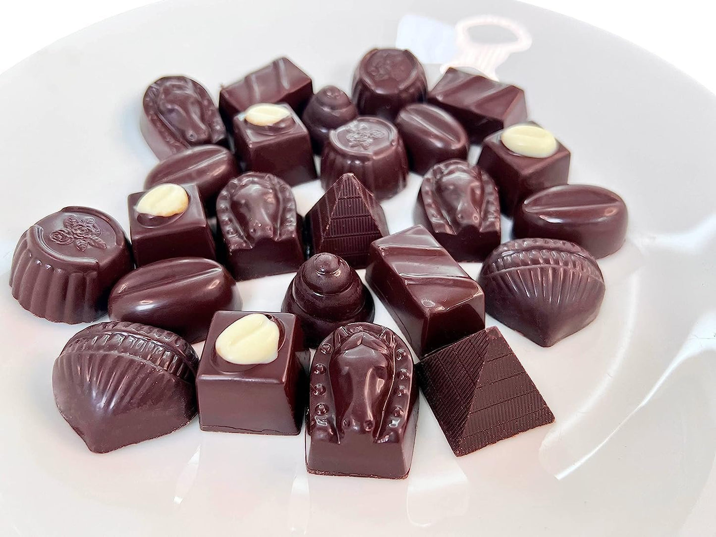 Andy Anand Luxurious Dark Chocolate Truffles Gift Box, 24 pc – Handmade Gourmet Assorted Flavors, Perfect for Indulgence, Birthday & Holiday - - Food & Beverages > Desserts & Sweets > Chocolate