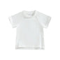 Toddler Kids Baby Girls Boys Summer Casual Tops White 12M