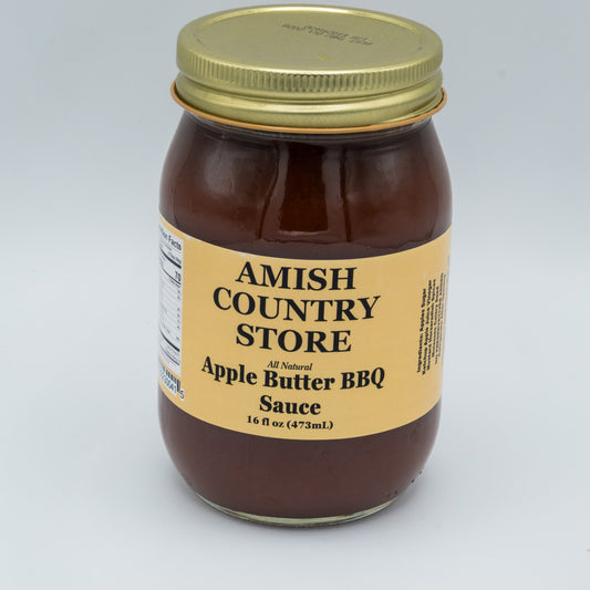 Apple Butter BBQ Sauce Sweet & Tangy Homestyle Barbecue Sauce 16 oz - - canned goods