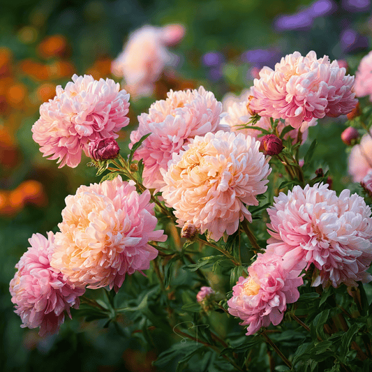 Apricot Paeony Duchess Aster – 50 Seeds - - Seeds