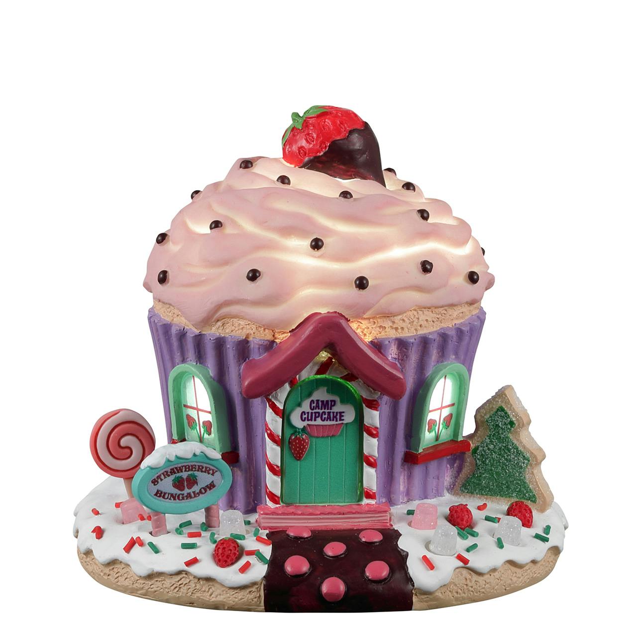 Strawberry Bungalow AC Adaptable - - Christmas >> Villages