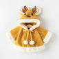 4 Colors Cute Christmas Elk Plush Baby Jacket multi 12M (Size 80) 13