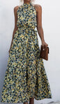 Sleeveless Summer Long Dresses - Kia Day Design