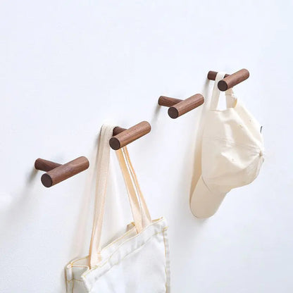 New Wood Hooks Hanger Wall Hanging Coat Hook Key Holder Hat Kia Day Design