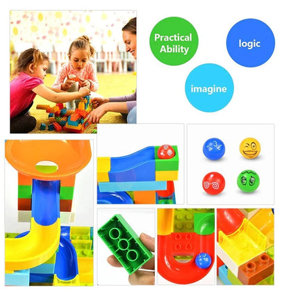 Duploed Blocks Funnel Slide Bricks Toys - Kia Day Design
