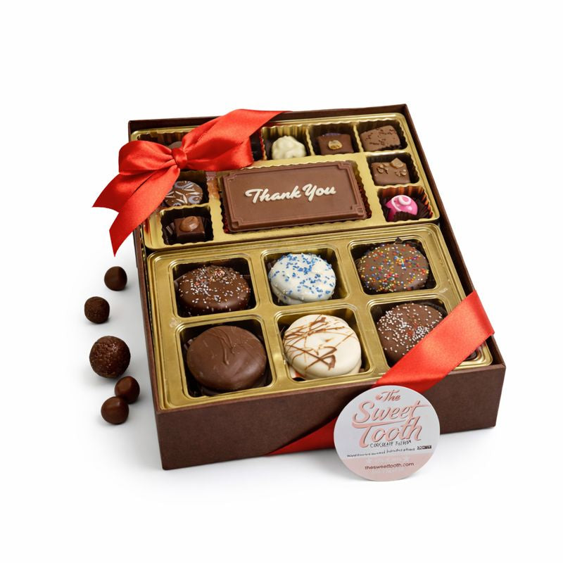 "Say It with Chocolate" Personalized Gift Box - - Chocolate Gift Boxes