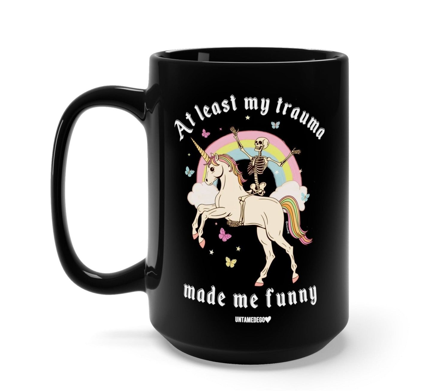 At Least My Trauma Made Me Funny Mug - - Mugs