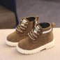 Winter Children Casual Shoes - Brown Single - boots
