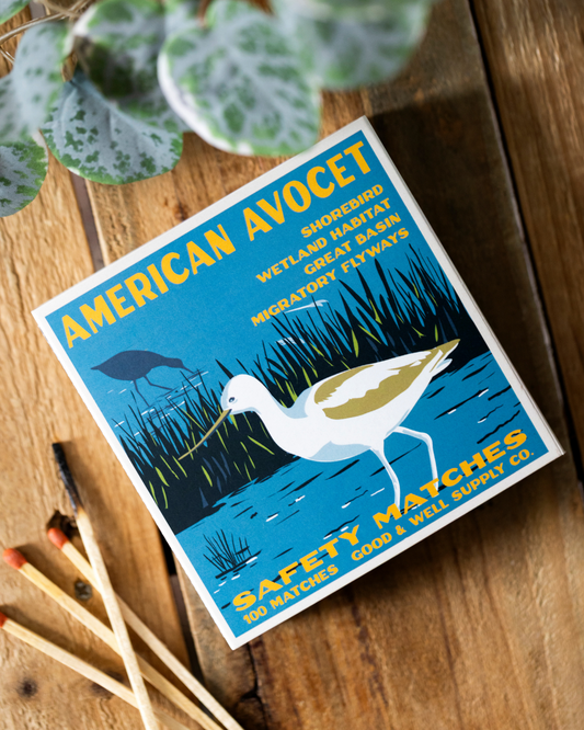 American Avocet Cabin Matches - - matches
