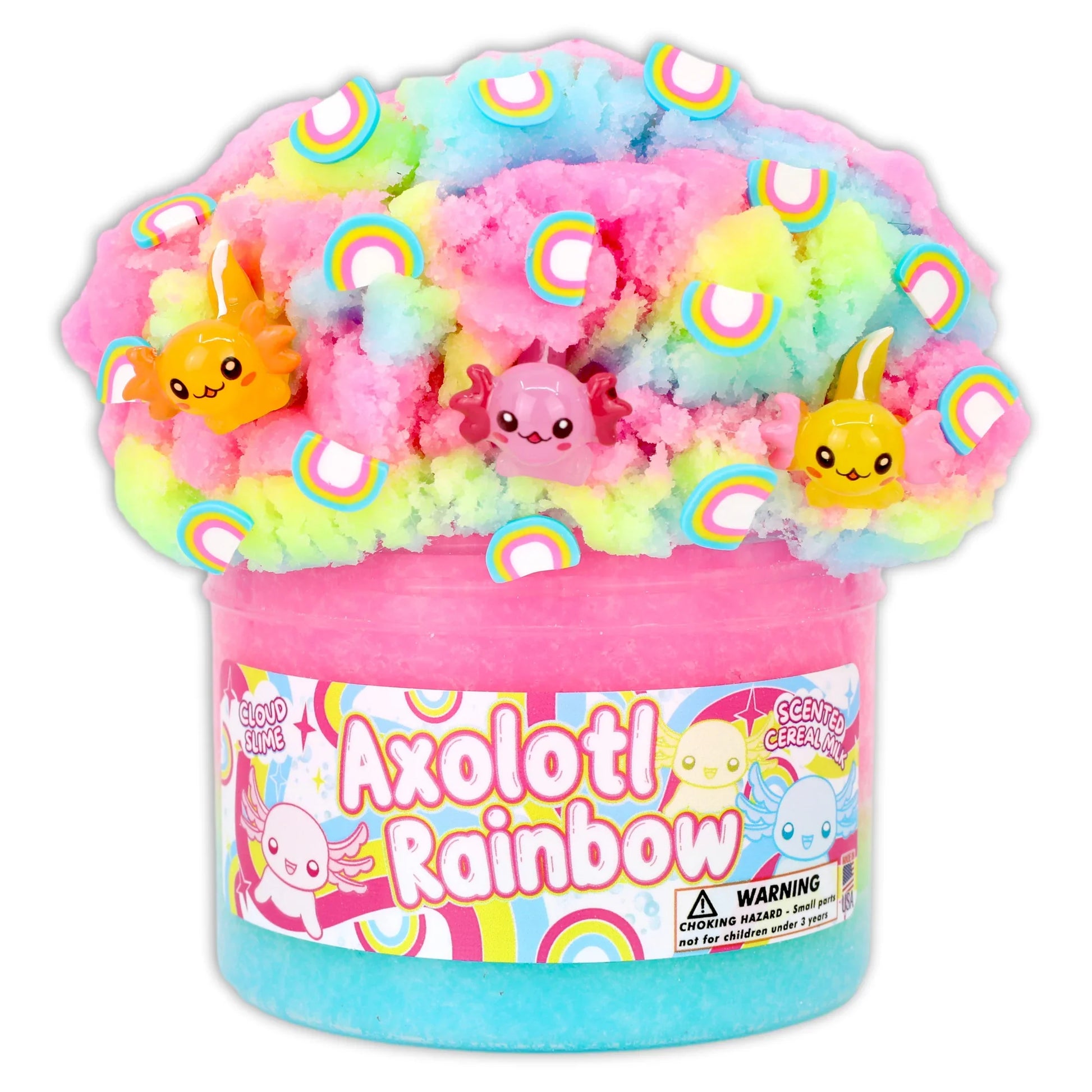 Axolotl Rainbow Dope Slime - - Accessories