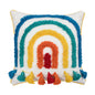 Rainbow Pattern Throw Pillow Cover - Kia Day Design