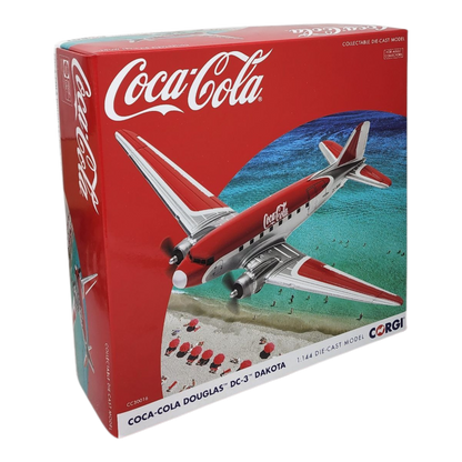 Coca-Cola Douglas DC-3 Dakota - - Gift Shoppe >> Figurines