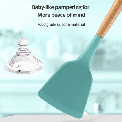 Non Stick Pot Spatula And Spoon Kia Day Design