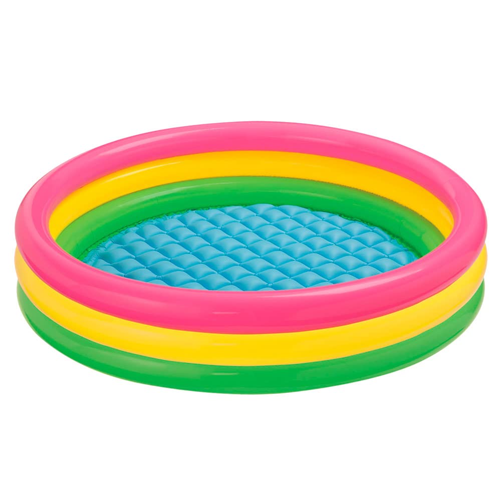 Intex Kiddie Pool - Kids Summer Sunset Glow Design - n a - kids pool