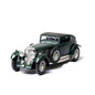 Vintage Bentley 8L Antique Car Model with Sound and Light - Green 1930 Bentley - 1:28 scale - Boxed - model car