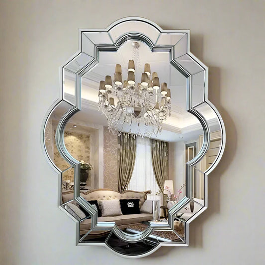 95*73cm Living Room Handmade Antique Mirrors Hanging Wall Mirrors for Home