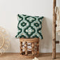 Geometric Tufted Pillow - A Pillowcase Pillow Core - pillow