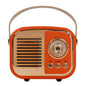 Orange Aresrora Retro Bluetooth Speaker Vintage Wireless Speaker - Orange - speaker