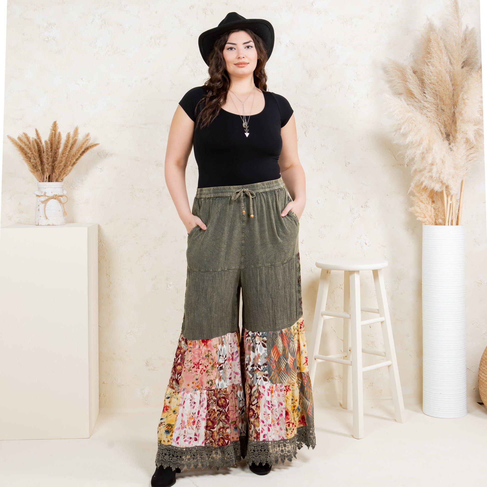60's Bohemian Bell Bottom Pants- DoodleBug's- {{Product type}}