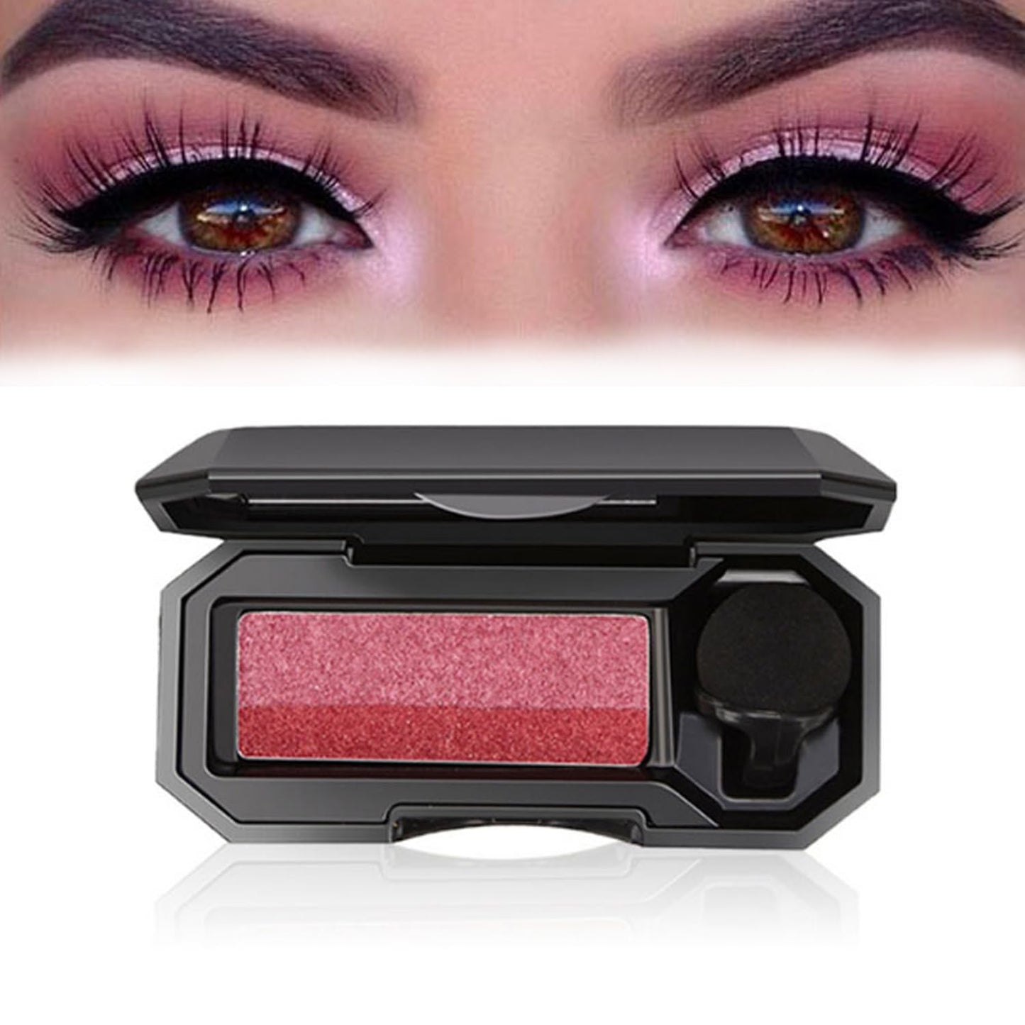 firstfly Perfect Dual Tone Waterproof Glitters Eye Shadow - - eyeshadow
