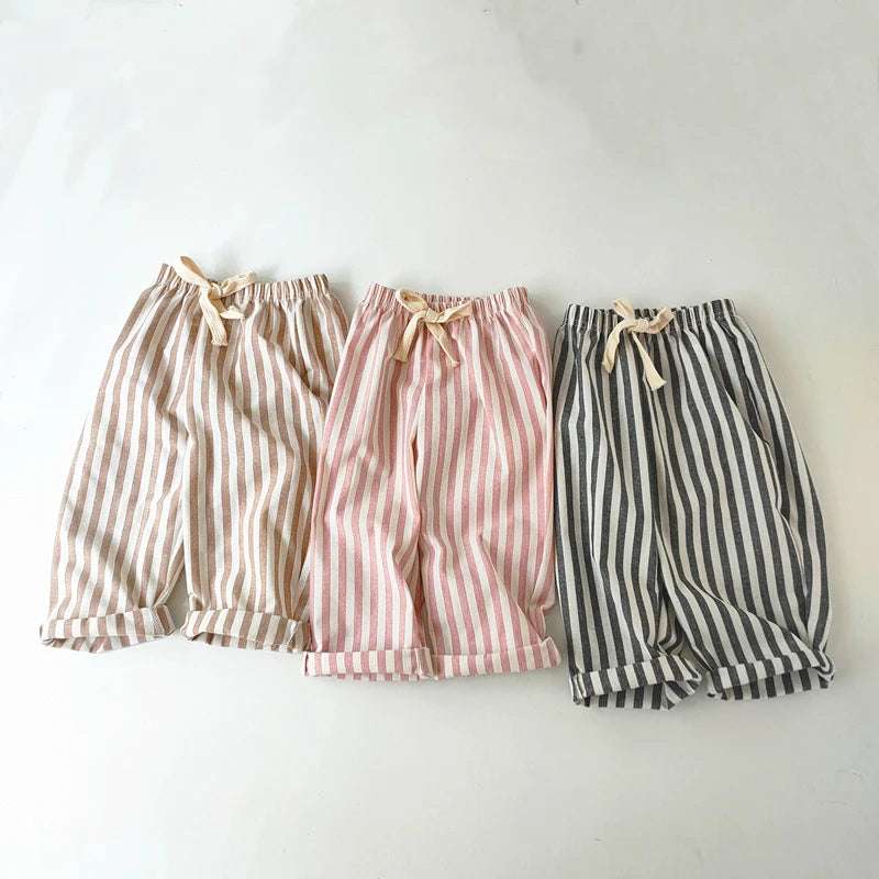 Childrens Linen Pants