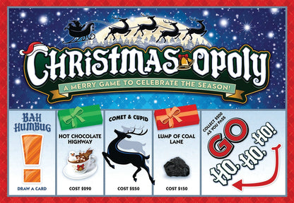Christmas Opoly Board Game - Default Title - Toy Shoppe >> Games