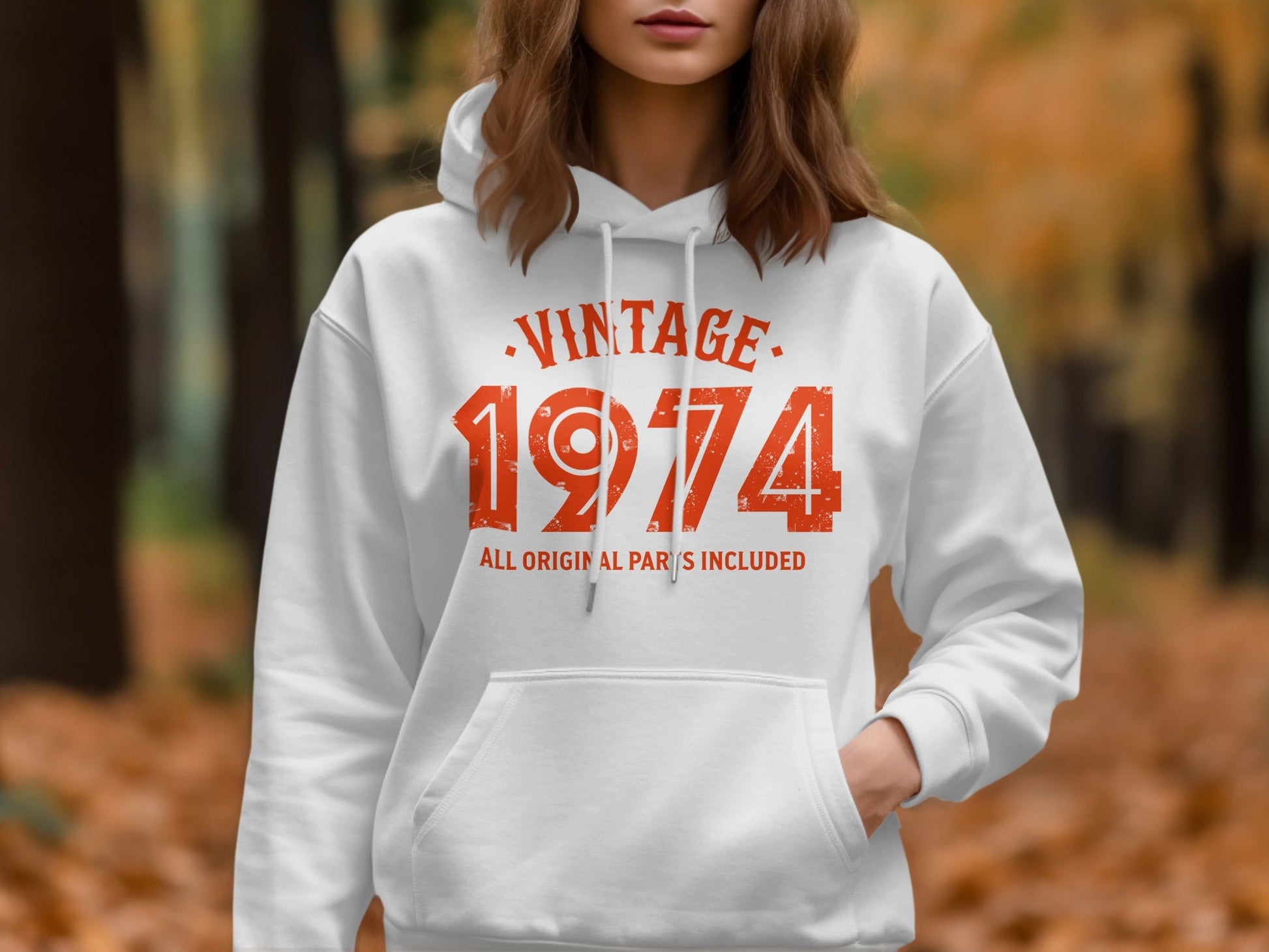 Vintage 1974 All Original Parts Included Design Hoodie- Cloud 16 Clothing Co.- {{Product type}}