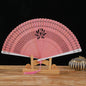 New Chinese Super Fairy Lotus Small Fan Hanfu Qipao Women's Hollow Fan Wedding Photography Props Folding Fan - PK - Fans