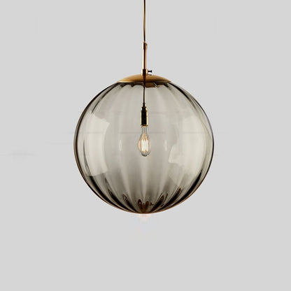 Glass LED Pendant Lighting Retro Hanging Lamp