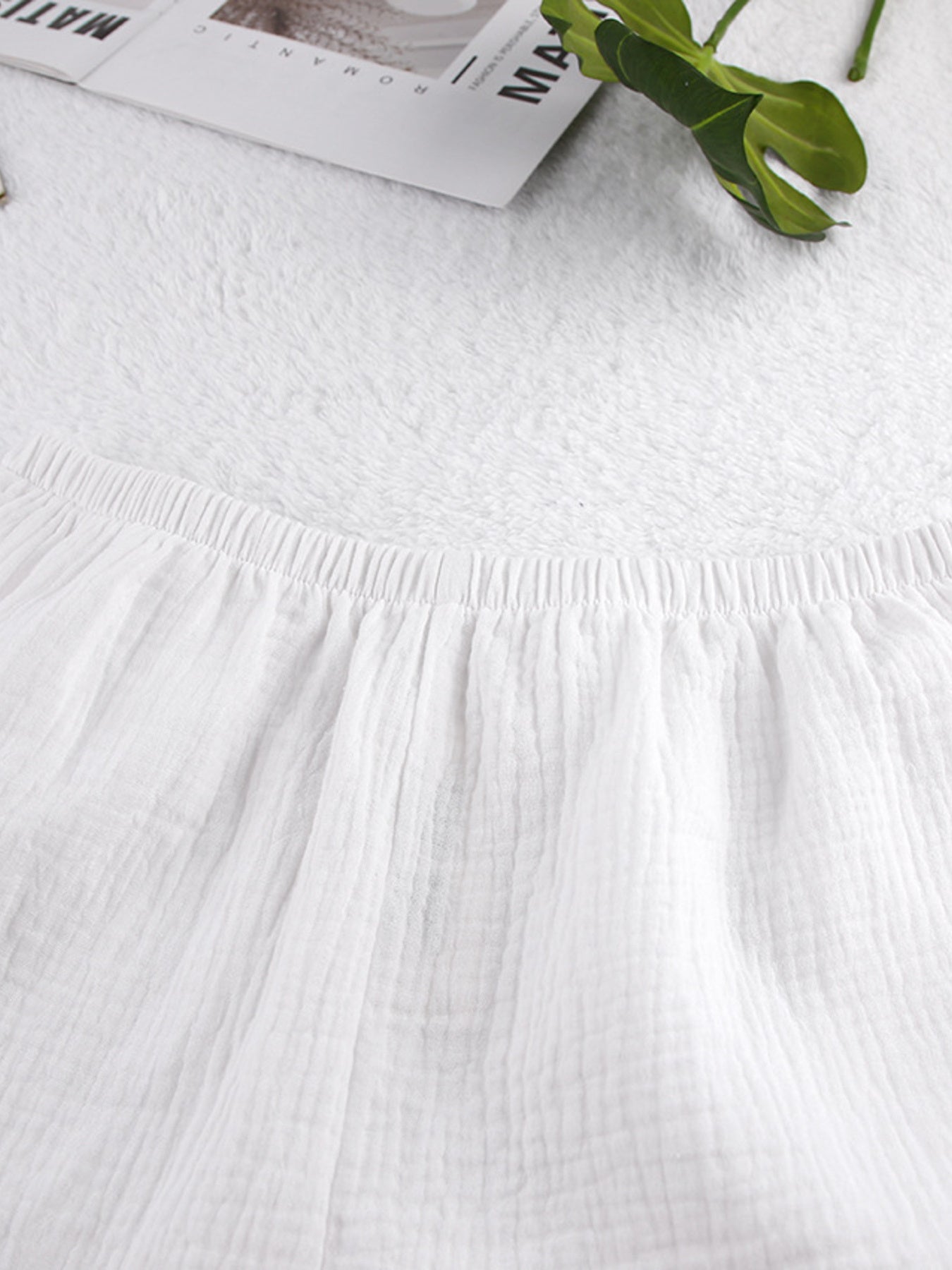 Tie Front Relaxed Fit Cami and Shorts Set- Shopimist- {{Product type}}