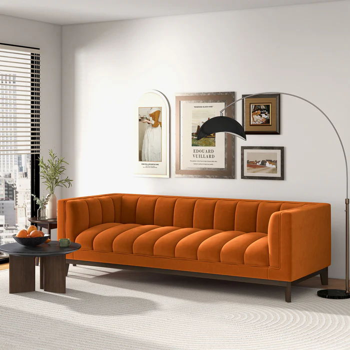 Melissa - Mid Century Modern Sofa- HouseOfZazla- {{Product type}}