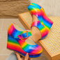 Colorful Round Toe Wedge Mary Jane Loafers- Shopimist- {{Product type}}