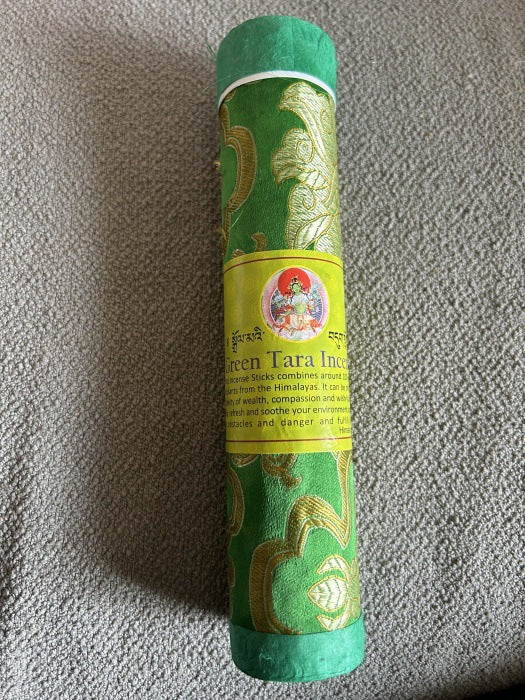 Authentic Nepal Handmade Herbal Incense Sticks (Tibetan Style) - Green Tara (Activity) - Altar and Meditation Tools
