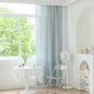 Faux Cotton Linen Semi-Blackout Curtains Kia Day Design