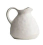 White Ceramic Pitcher Vase - Kia Day Design