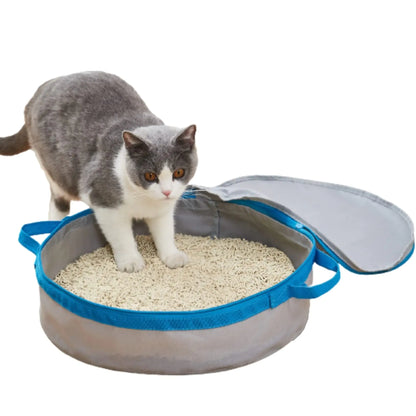 Mr. Peanuts PortaPotty Litter Box for Traveling Kitties