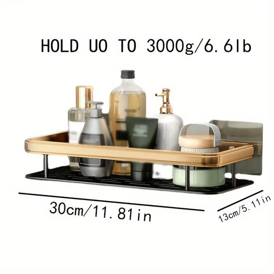 No Drill Wall Mounted Shower Caddy Organizer - Kia Day Design